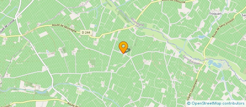 localisation de l'entreprise GABARENG  SAINT-EMILION