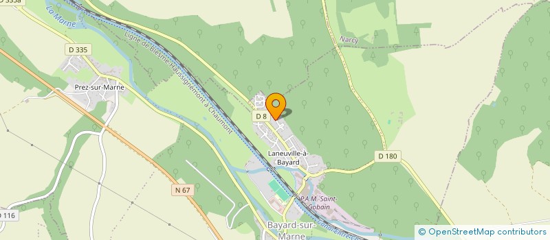 localisation de l'entreprise GABARTHI à BAYARD-SUR-MARNE