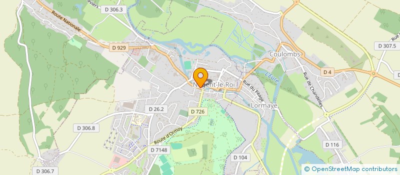 localisation de l'entreprise GABATIMENT à NOGENT-LE-ROI