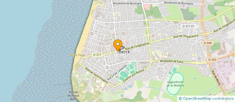 localisation de l'entreprise GABAUCLO  BERCK