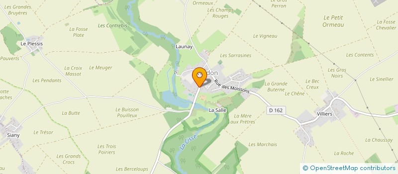 localisation de l'entreprise GABAUD PANNEQUIN  AVERDON