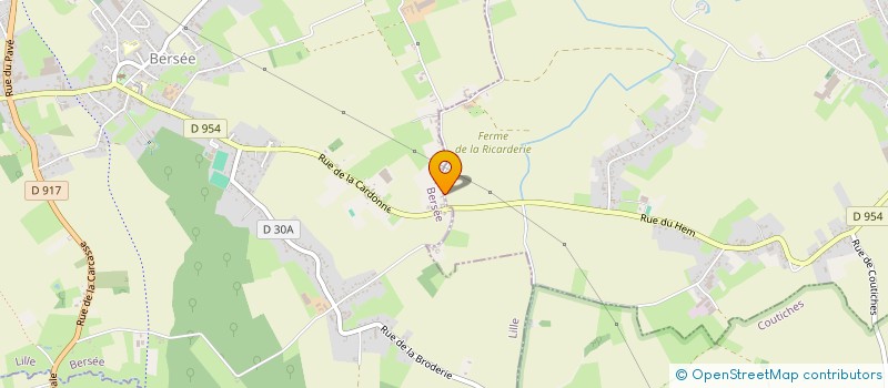 localisation de l'entreprise GABBA  BERSEE