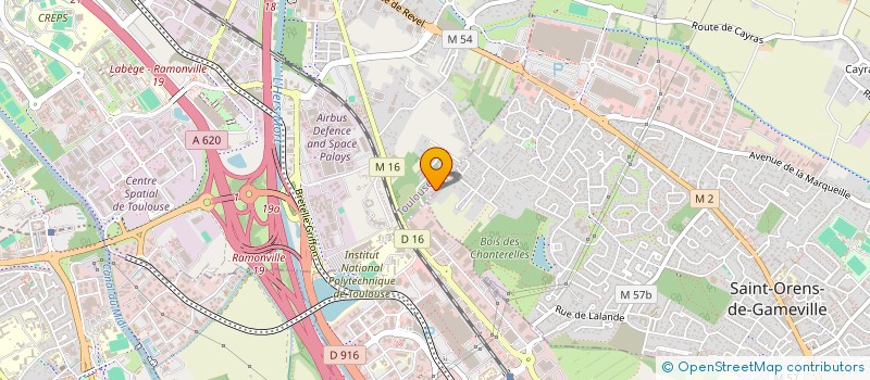 localisation de l'entreprise GABEL à TOULOUSE