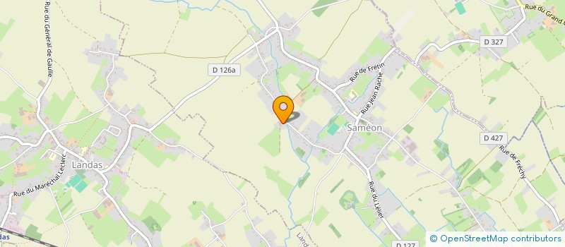 localisation de l'entreprise GABELIAU  SAMEON