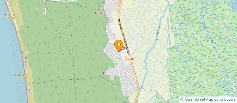 localisation de l'entreprise GABELL  LA BARRE-DE-MONTS