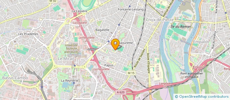 localisation de l'entreprise GABELLOTTO ELIE ET GABELLOTTO BRUNO à TOULOUSE