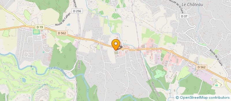 localisation de l'entreprise GABELOTI  CALLIAN