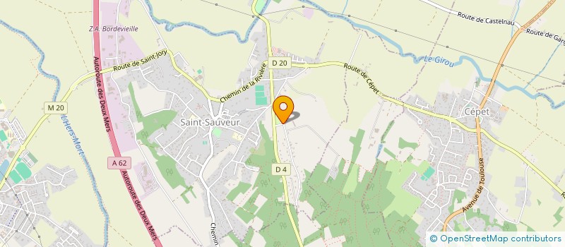 localisation de l'entreprise GABEN DOMINIQUE à SAINT-SAUVEUR