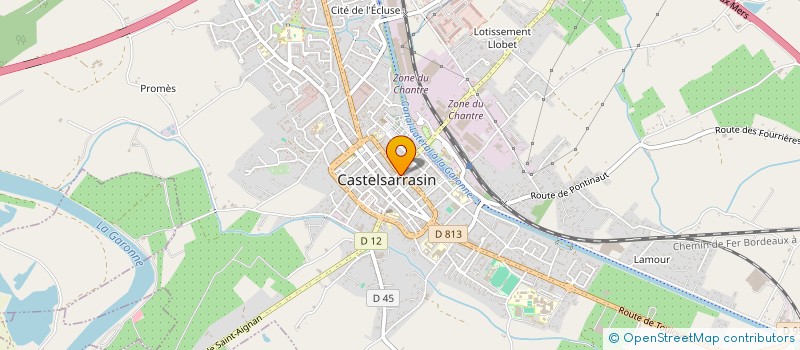 localisation de l'entreprise GABENSIL à CASTELSARRASIN