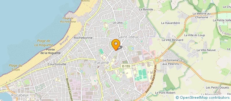 localisation de l'entreprise GABER  SAINT-MALO