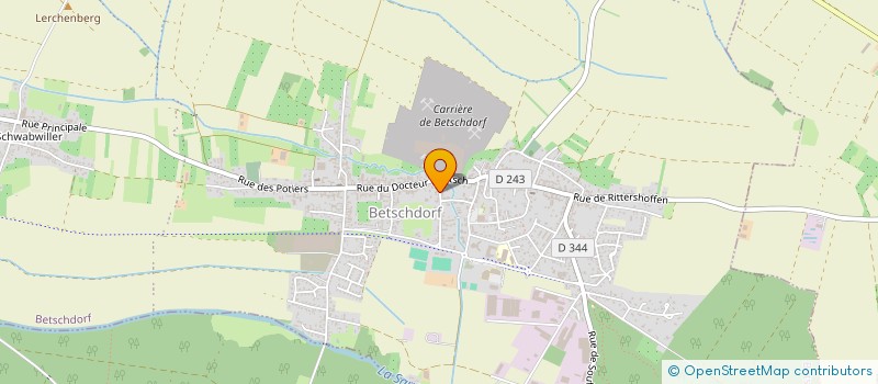 localisation de l'entreprise GABER & FILS SARL à BETSCHDORF