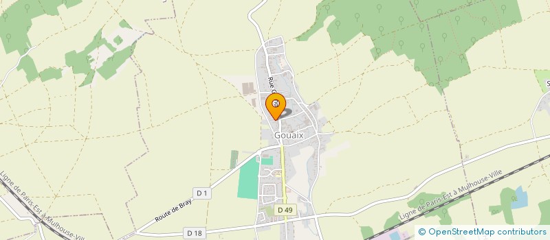 localisation de l'entreprise GABERCAL  GOUAIX