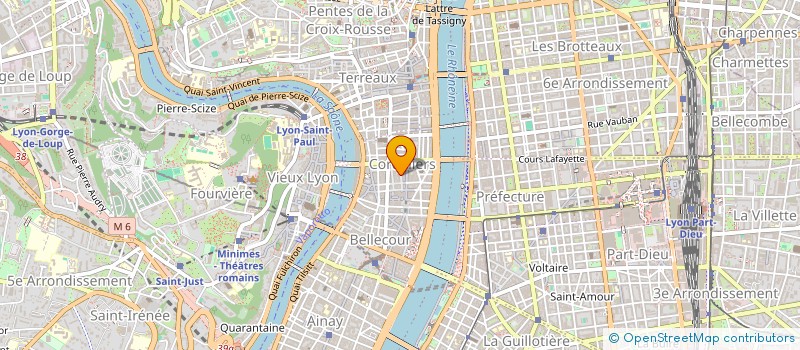 localisation de l'entreprise GABERT ANDRE ET GERARD  LYON