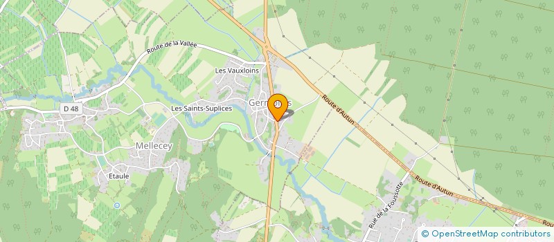 localisation de l'entreprise GABI  MELLECEY