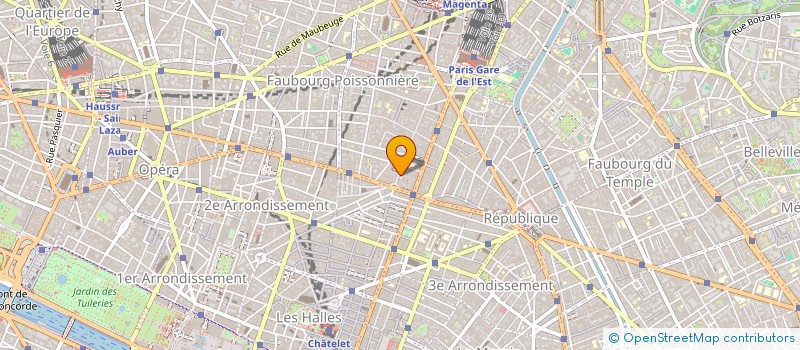 localisation de l'entreprise GABI  PARIS