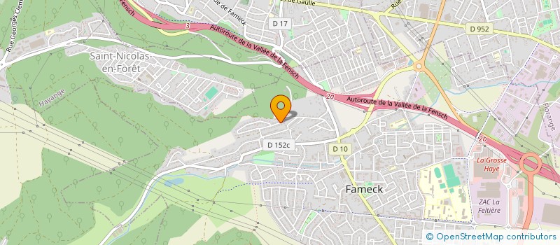 localisation de l'entreprise GABI PATRIMOINE  FAMECK