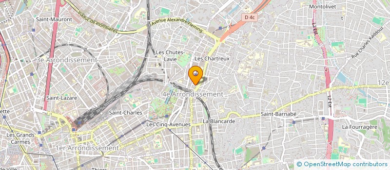 localisation de l'entreprise GABIAN à MARSEILLE