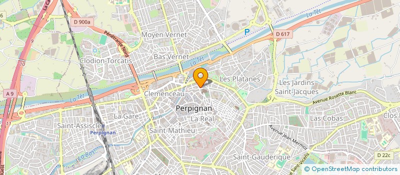 localisation de l'entreprise GABIAN EVENTS  PERPIGNAN