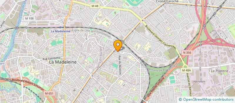 localisation de l'entreprise GABICHA CAPITAL  LILLE