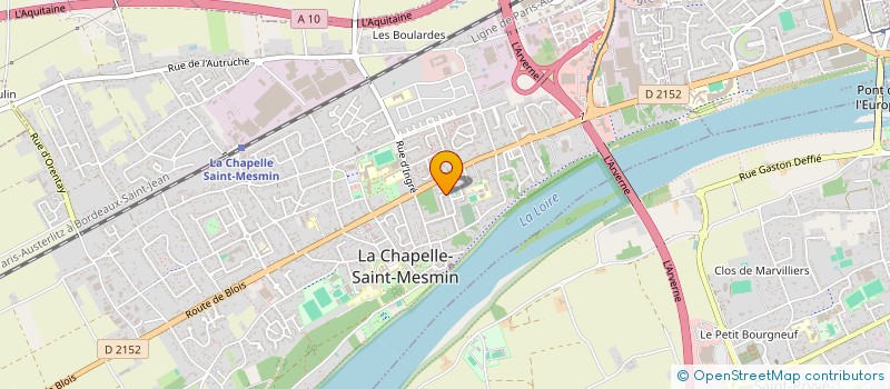 localisation de l'entreprise GABIE à LA CHAPELLE-SAINT-MESMIN