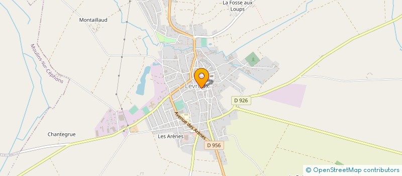 localisation de l'entreprise GABIGNON CYRIL à LEVROUX