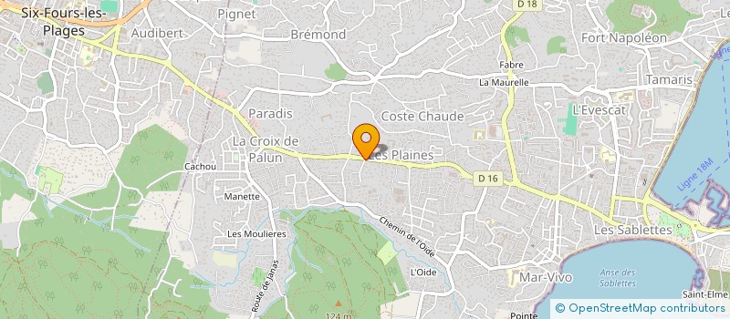 localisation de l'entreprise GABILIV CONSULTING  LA SEYNE-SUR-MER