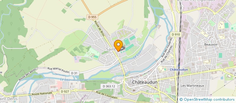 localisation de l'entreprise GABIMAX à CHATEAUDUN