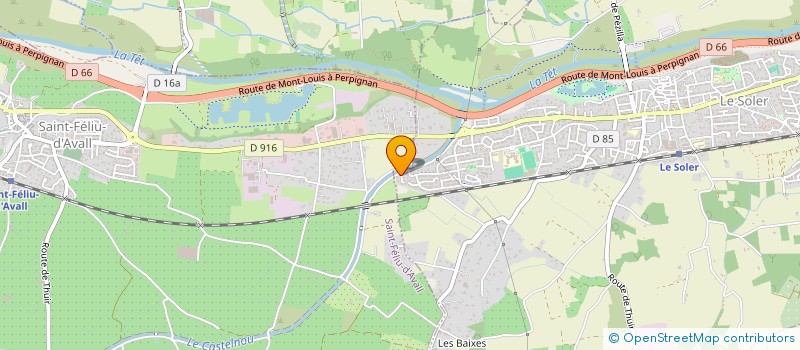 localisation de l'entreprise GABIN 2014  LE SOLER