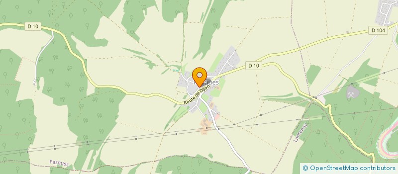 localisation de l'entreprise GABIN  PASQUES