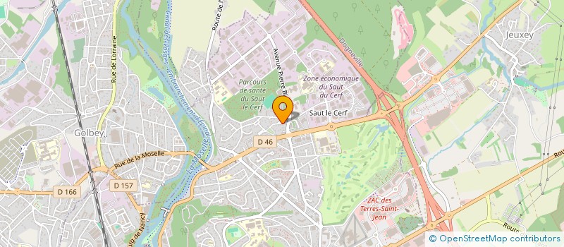 localisation de l'entreprise GABIN à EPINAL