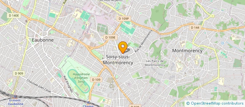 localisation de l'entreprise GABIN CONTROLE VGP & LEVAGE  SOISY-SOUS-MONTMORENCY