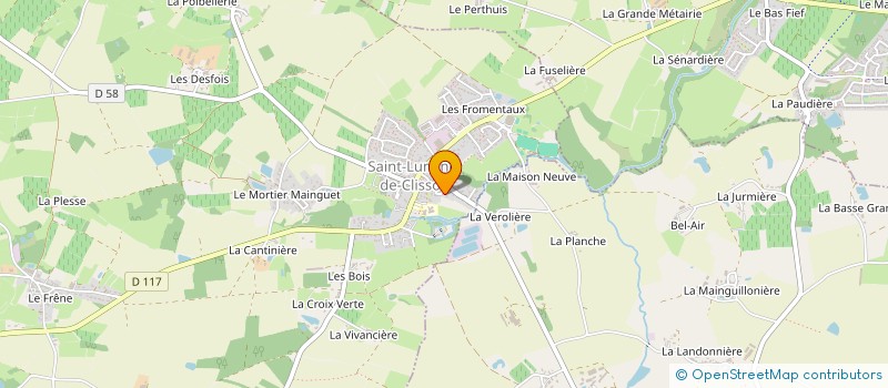 localisation de l'entreprise GABIO CONSULTING  SAINT-LUMINE-DE-CLISSON