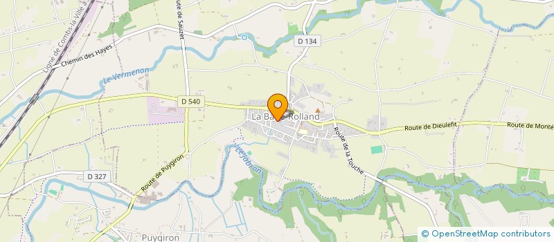 localisation de l'entreprise GABION 360 / RONI BTP  LA BATIE-ROLLAND