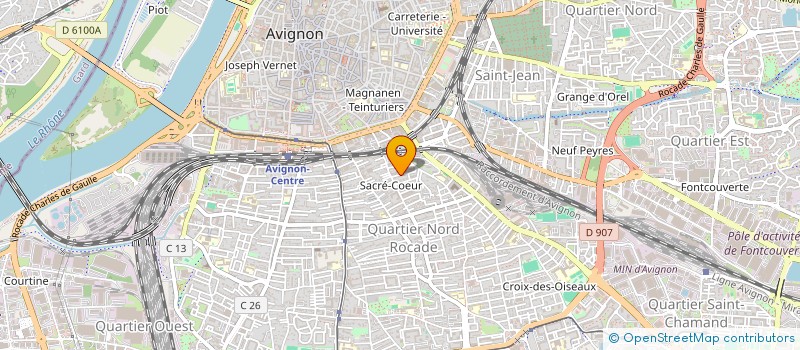 localisation de l'entreprise GABION OPTICAL  CHATEAURENARD