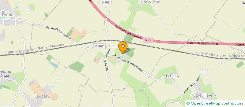 localisation de l'entreprise GABIOTT  ANCRETIEVILLE-SAINT-VICTOR