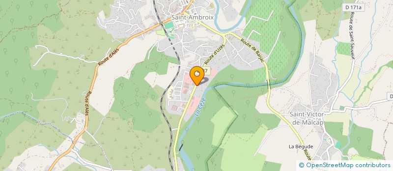 localisation de l'entreprise GABIUS  SAINT-AMBROIX