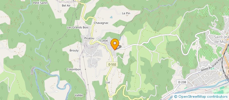 localisation de l'entreprise GABIYA  SAINT-JEAN-DE-MUZOLS