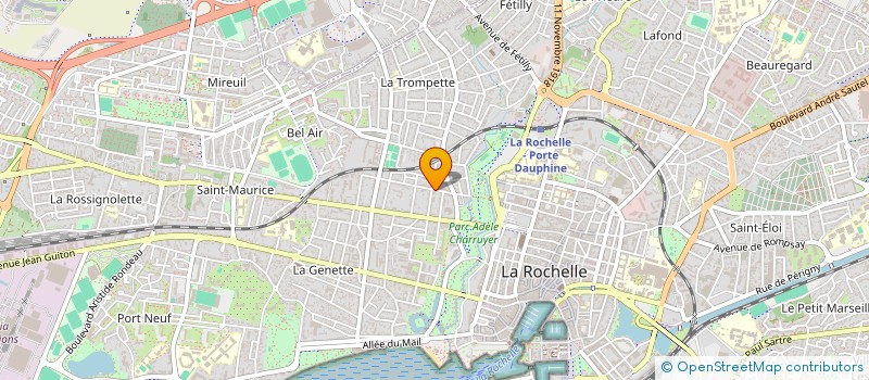 localisation de l'entreprise GABLAVA 17  LA ROCHELLE