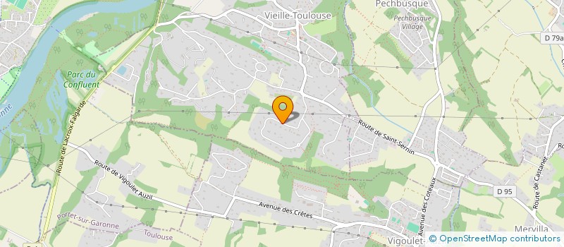 localisation de l'entreprise GABLEO  VIEILLE-TOULOUSE