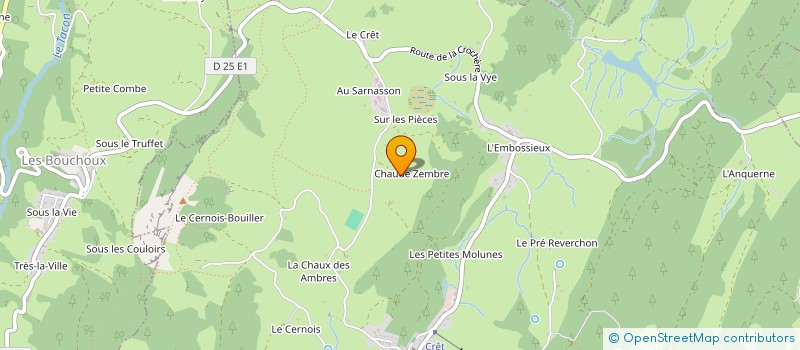 localisation de l'entreprise GABLI  LA PESSE