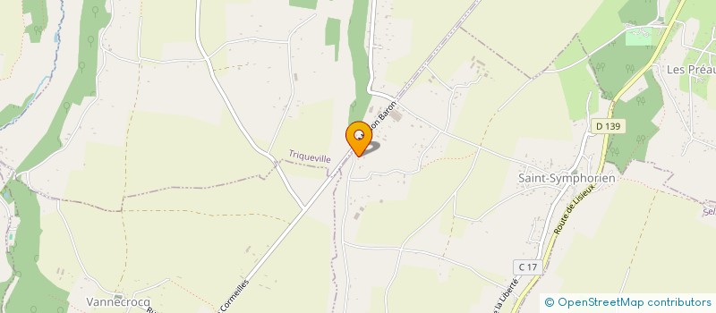 localisation de l'entreprise GABLICE  LE PERREY