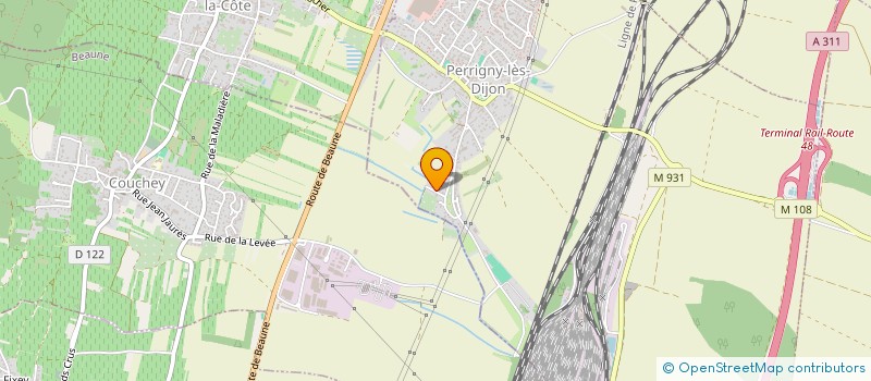 localisation de l'entreprise GABLOU  PERRIGNY-LES-DIJON