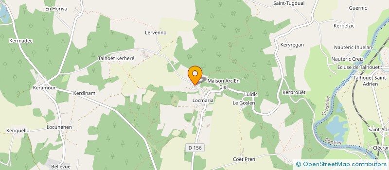 localisation de l'entreprise GABMAX IMMO  QUISTINIC