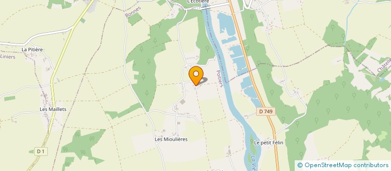 localisation de l'entreprise GABOEUF à BONNES