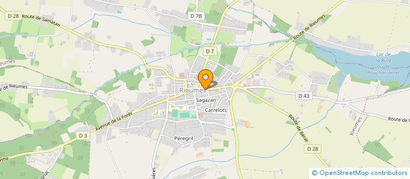 localisation de l'entreprise GABOMA  RIEUMES