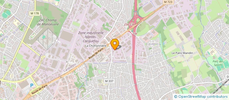 localisation de l'entreprise GABOPLA  SAINTE-LUCE-SUR-LOIRE