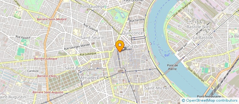 localisation de l'entreprise GABOSC  BORDEAUX