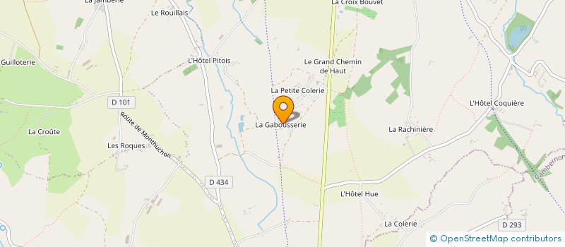 localisation de l'entreprise GABOYA à SAINT-SAUVEUR-VILLAGES