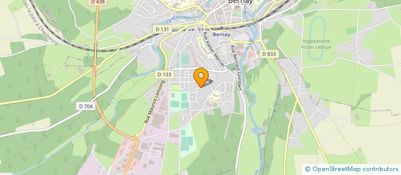 localisation de l'entreprise GABRI CONSEIL  ECOYEUX