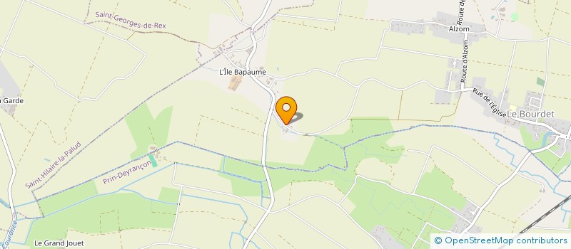 localisation de l'entreprise GABRI'ELLE ET LUI  LE BOURDET